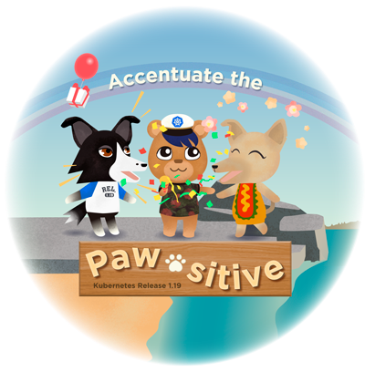 The new release logo represents the positive or rather Pawsitive mindset of the team and the world in general.